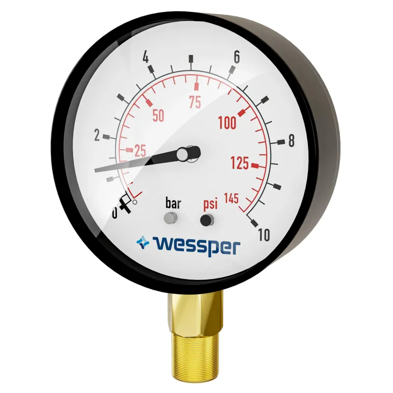 Manometr z adapterem Wessper - zestaw 2 szt. do Wessper TripleMax 1''