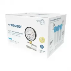  Manometr z adapterem Wessper - zestaw 2 szt. do Wessper TripleMax 1''