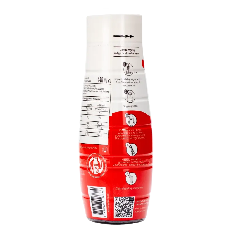 Syrop (koncentrat) Cola do saturatora SodaStream 440 ml