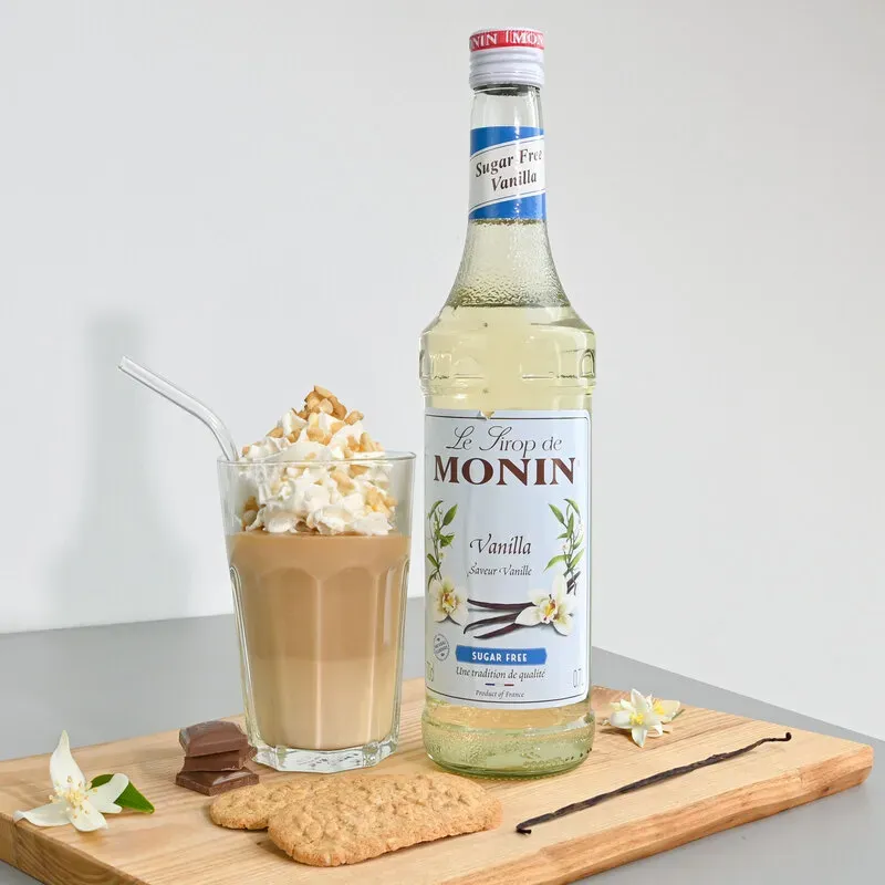 Syrop Monin Vanilla o smaku waniliowym, bez cukru 700 ml