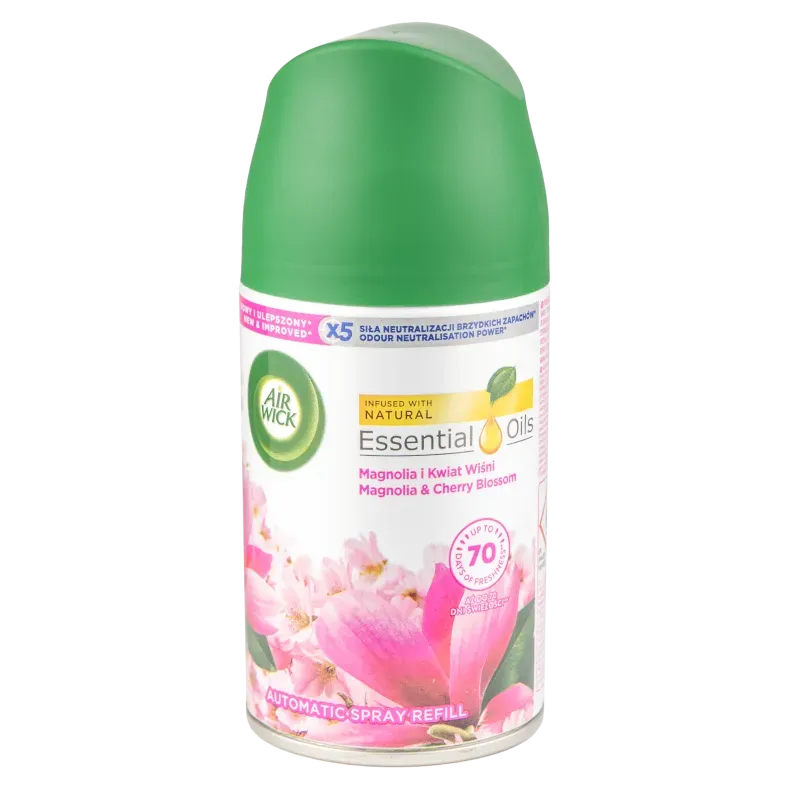 Wkład do odświeżacza powietrza Air Wick magnolia i kwiat wiśni 250 ml