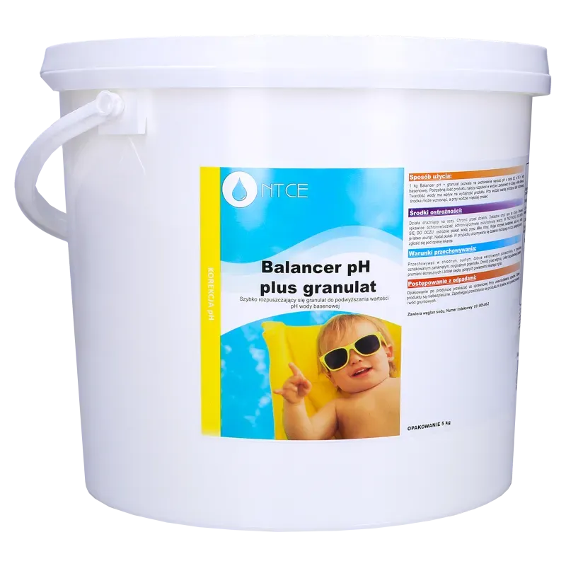 Balancer pH plus - granulat podwyższający wartości pH wody basenowej NTCE 5 kg