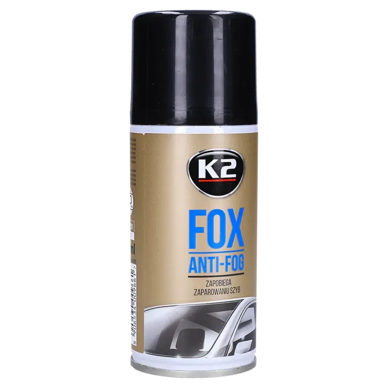 Spray zapobiegający zaparowywaniu szyb K2 FOX 150 ml