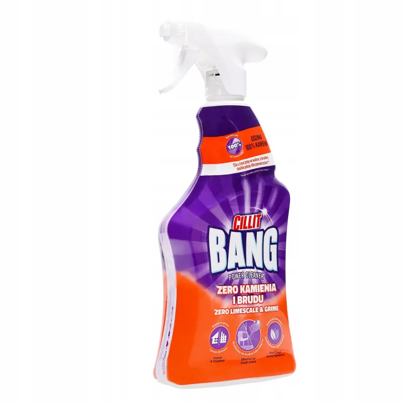 Cillit Bang zero kamienia i brudu - spray czyszczący do łazienki 750 ml