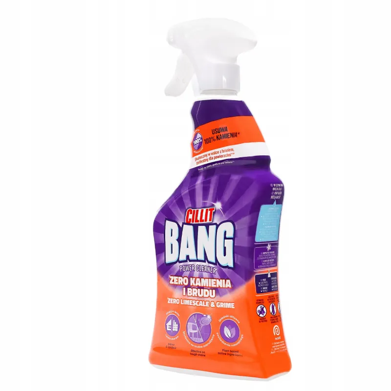 Cillit Bang zero kamienia i brudu - spray czyszczący do łazienki 750 ml