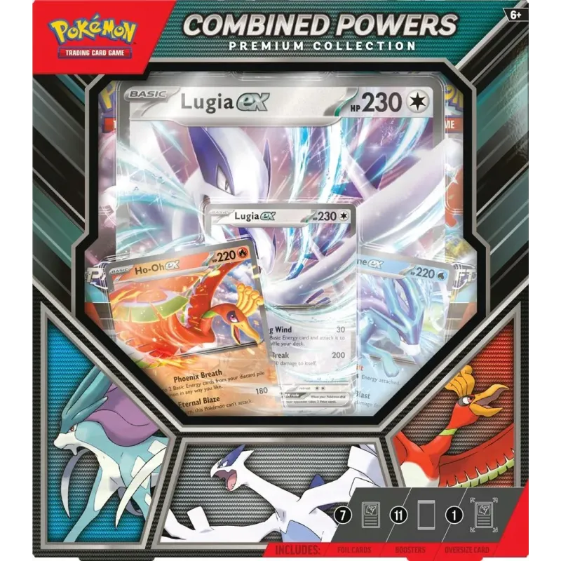 Pokémon TCG: Combined Powers - Premium Collection + koszulki na karty