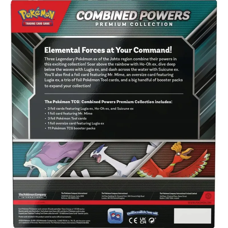 Pokémon TCG: Combined Powers - Premium Collection + koszulki na karty