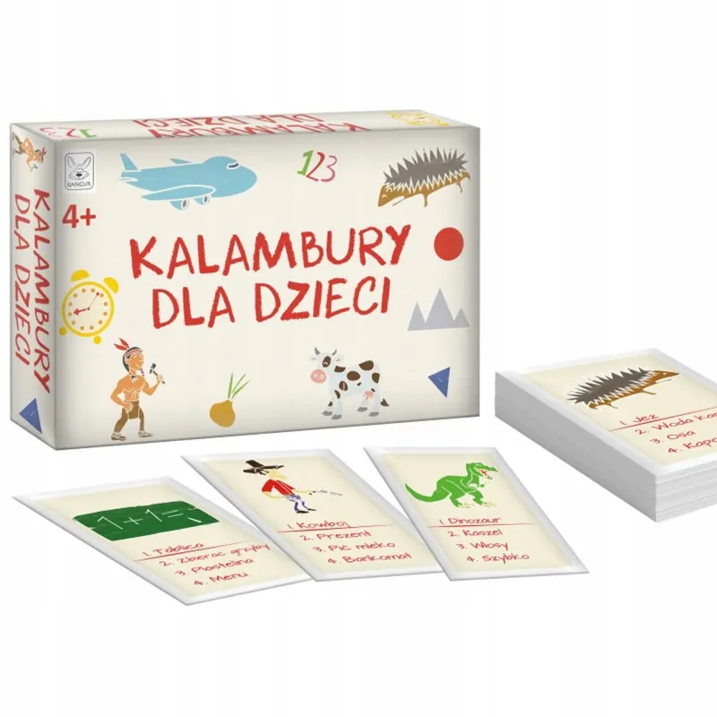 Kalambury dla dzieci, gra planszowa Kangur