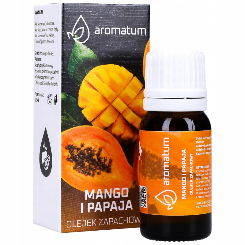 Olejek zapachowy mango i papaja Aromatum 7 ml