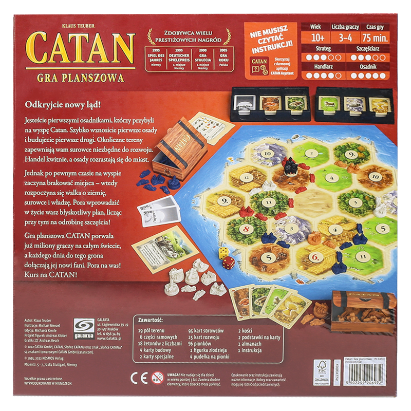 Catan Galakta - gra planszowa