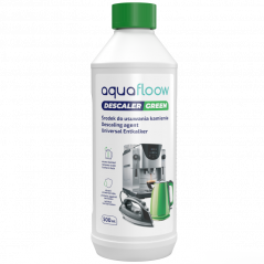 Naturalny środek do usuwania kamienia, odkamieniacz AquaFloow Descaler Green do ekspresu, czajnika 500 ml