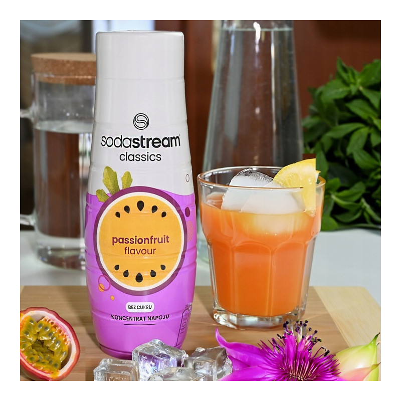 Syrop (koncentrat) Passionfruit do saturatora SodaStream 440 ml