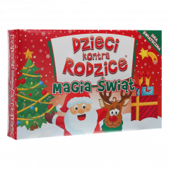 Dzieci Kontra Rodzice Magia Świąt rodzinna familijna gra towarzyska