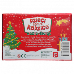 Dzieci Kontra Rodzice Magia Świąt rodzinna familijna gra towarzyska