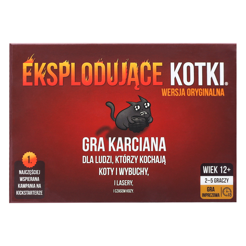 Eksplodujące Kotki - gra towarzyska