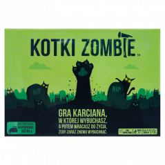 Eksplodujące Kotki: Zombie- gra rywalizacyjna karciana