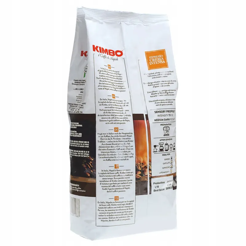 Kawa ziarnista Kimbo Crema Intensa 1 kg