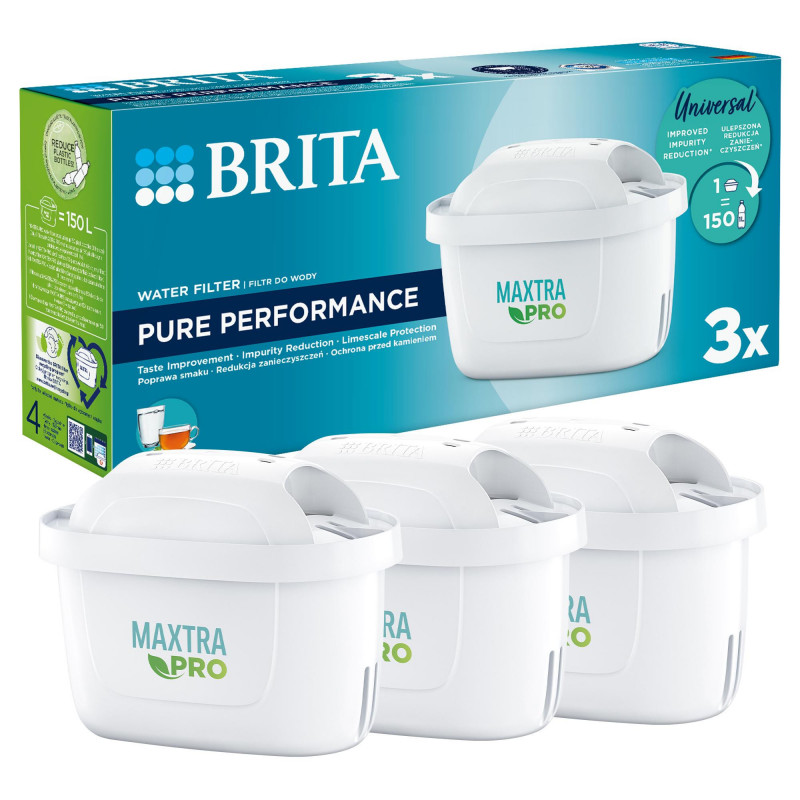 Wkład filtrujący Brita Maxtra Pro Pure Performance do dzbanka 3 szt.