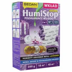  Pochłaniacz wilgoci HumiStop Aroma z wkładem o aromacie lawendy 280 g