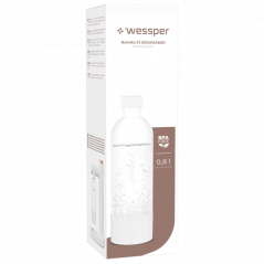 Butelka do saturatora Wessper S1 SodaMaker biała 800 ml