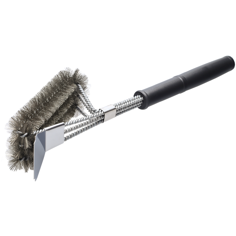 Szczotka potrójna, skrobak Sillar do czyszczenia grilla 43 cm Szczotka potrójna, skrobak Sillar do czyszczenia grilla 43 cm