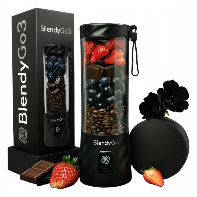 Oryginalny blender BlendyGo 3 czarny