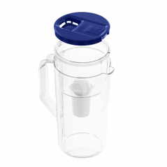 Dzbanek filtrujący Wessper D1 Solid FutureFlow 2,8 l niebieski z filtrem Aquaclassic