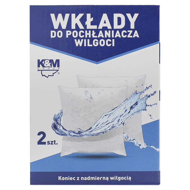 Wkład do pochłaniacza wilgoci K&M - 2 szt.