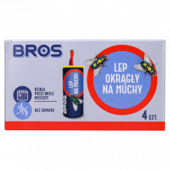 Lep na muchy okrągły Bros 4 szt.