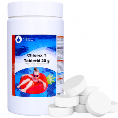 Tabletki chlorowe, bakteriobójcze do dezynfekcji wody basenowej NTCE Chlorox 20 g - opak. 1 kg