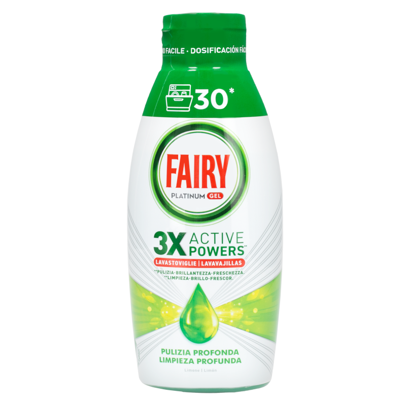 Żel do zmywarki Fairy Platinum Gel All in One cytrusowy 600 ml