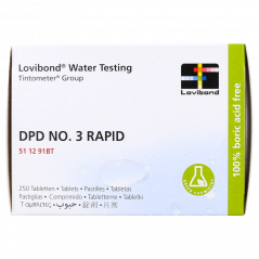 Tabletki Lovibond DPD N.3 Rapid do pomiaru poziomu chloru