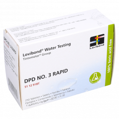 Tabletki Lovibond DPD N.3 Rapid do pomiaru poziomu chloru