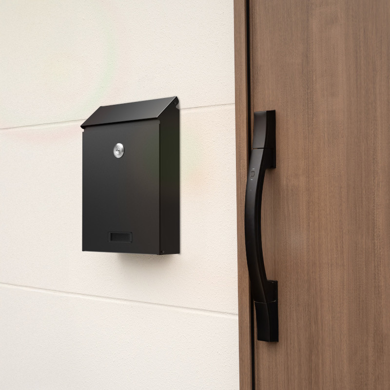 Skrzynka na listy 26x18,3x5,2 cm (C5) czarna Sillar Skrzynka na listy 26x18,3x5,2 cm (C5) czarna Sillar