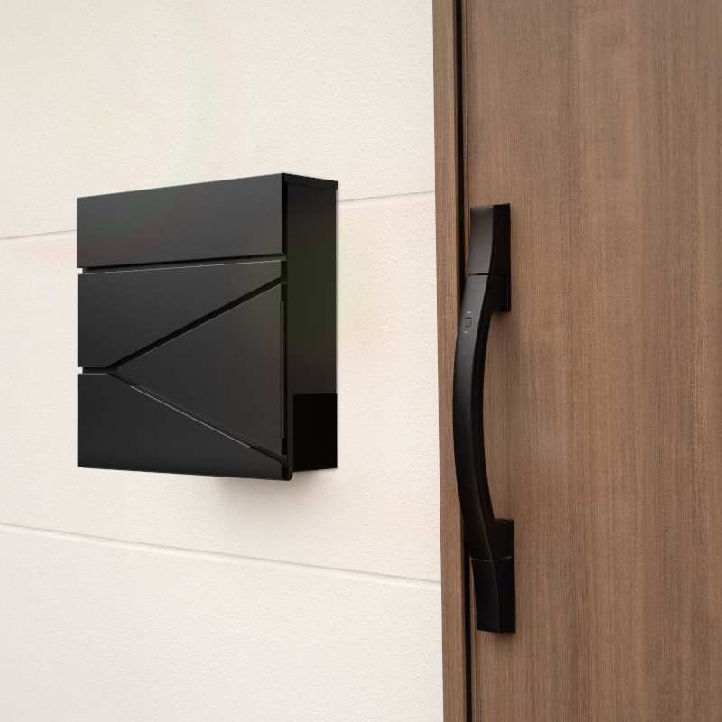 Skrzynka na listy z gazetnikiem 10,5x37x37 cm (A4) antracytowa Sillar Skrzynka na listy z gazetnikiem 10,5x37x37 cm (A4) antracytowa Sillar