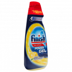 Finish All-in-1 Max Power Gel - żel do mycia naczyń w zmywarce, cytrynowy 1000 ml