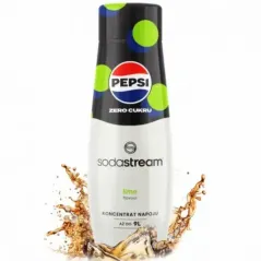  Syrop do napoju SodaStream Pepsi Max bez cukru 440 ml - o smaku limonki