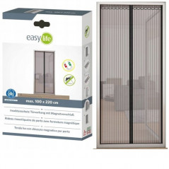 Moskitiera lamelowa do  drzwi z magnesem 220x100 cm