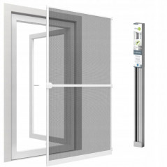 Moskitiera aluminiowa na drzwi balkonowe 215x100 cm