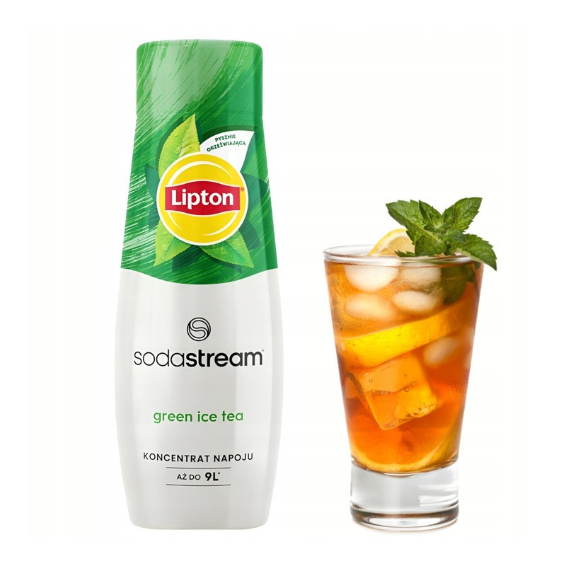 Syrop (koncentrat) Lipton Green Ice Tea do saturatora SodaStream 440 ml