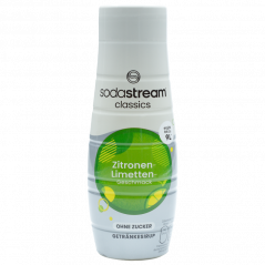 Syrop (koncentrat) limonka i cytryna bez cukru do saturatora SodaStream 440 ml