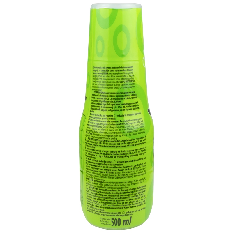 Syrop (koncentrat) Ya&Soda Lemon lime light do saturatora 500 ml