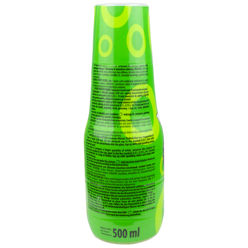 Syrop (koncentrat) Ya&Soda Lemon lime do saturatora 500 ml