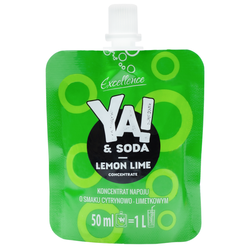 Syrop (koncentrat) Ya&Soda Lemon Lime do saturatora 50 ml