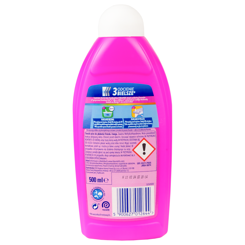 Płyn do płukania firanek Vanish 500 ml