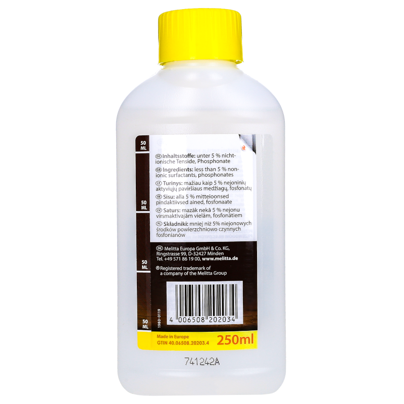 Płyn do czyszczenia obiegu mleka Melitta Perfect Clean Liquid 250 ml