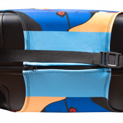 Pokrowiec na walizkę Sillar - motyw stewardessa, rozmiar M