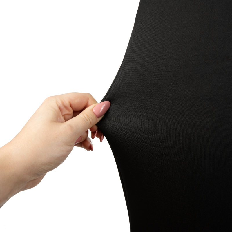 Pokrowiec na walizkę Sillar czarny z napisem "Nothing to see here", rozmiar L Pokrowiec na walizkę Sillar czarny z napisem "Nothing to see here", rozmiar L