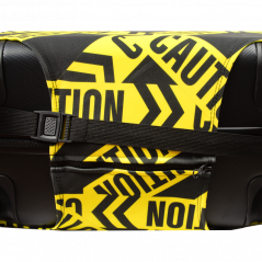 Pokrowiec na walizkę Sillar - motyw taśmy ostrzegawczej, rozmiar L