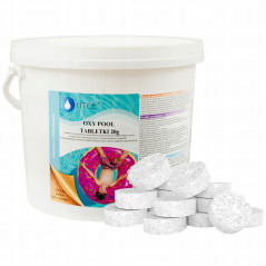 Tabletki z aktywnym tlenem do dezynfekcji wody basenowej Oxy Pool NTCE 20 g - opak. 3 kg